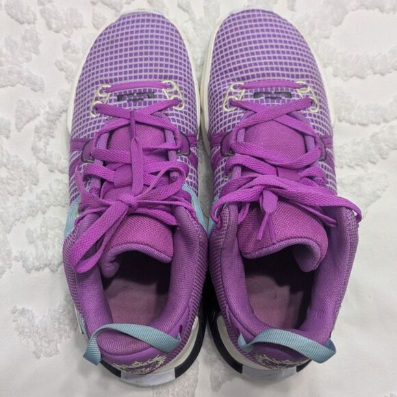 🏀 Nike LeBron Witness 7 Men’s Basketball Shoes Fuchsia Dream Size 9.5 - Picture 5 of 8